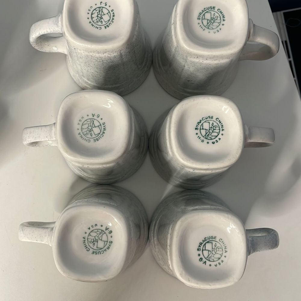 Vintage Syracuse China Kings Inn Pattern Set of 6 - Picture 3 of 6